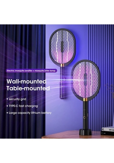 3000v Sivrisinek Katili Anti Sivrisinekler Elektrikli Usb Katil Raket Fly Standard Version