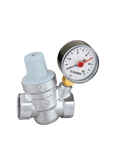 Caleffi  Eğimli Basınç Düşürücü Vana 3/4''ve Basınç Saati 1/4''