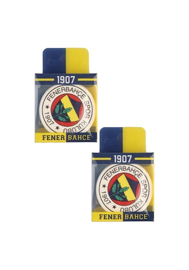 Taraftar Silgi Oval Şekilli Lisanslı Orjinal 2 Paket Fb Taraftar Şekilli Silgi Fenerbahçeli Silgi