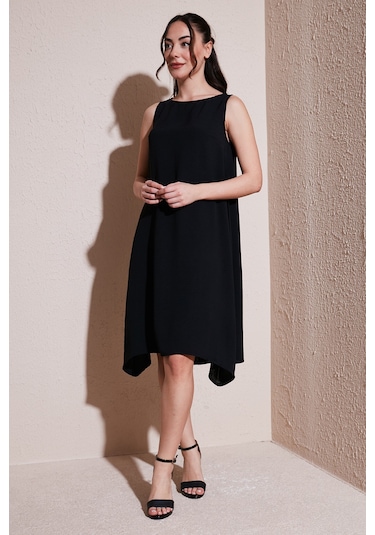 Fashion Friends Bayan Elbise 25y0630k1 Siyah Siyah Fashion Friends Bayan Elbise 25y0630k1 Siyah Siyah