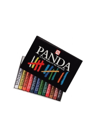 Talens Panda Yağlı Pastel 12 Renk