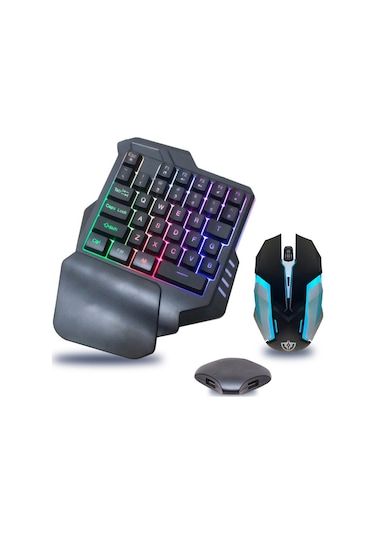 Hello JCHF68 Klavye + Mouse Bluetooth Gamepad Oyuncu 4 IN1 Set (69262)