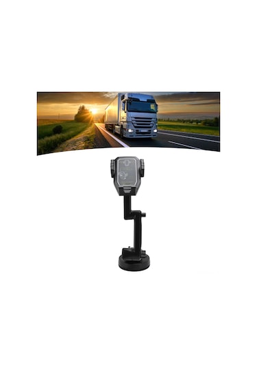 Ximistore9 Tır Telefon Tutucu: 16.9 İnç Uzun Kollü, Süper Sürtünmeli, Cam Ve Panel Uyumlu, Tüm Telefonlarla Stabil Montaj Diğer