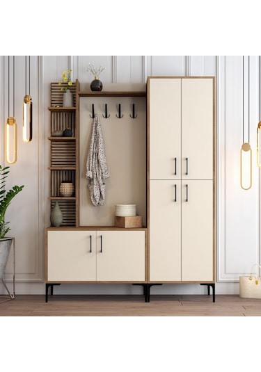 Variant Variant Viyana Da Portmanto Ceviz/Krem