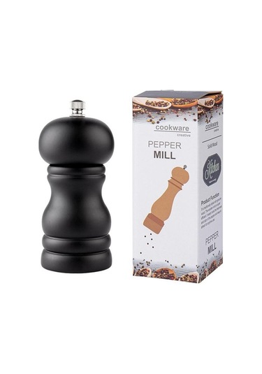 Besthome1 12 5 5cm Beyaz Karabiber Öğütücü El Hareketi 1 Adet Kutu Paketlenmiş Beyaz