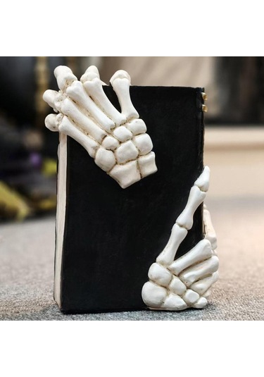 Homyl Kitap Heykelcik Ev Dekorasyonu Dekoratif Reçine Heykel Raf 14cmx8,5cmx19,8cm