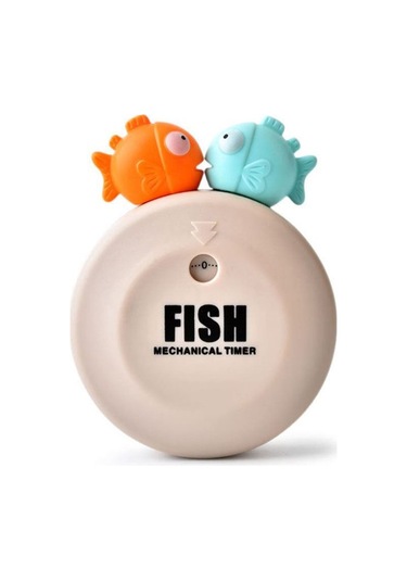 Balık Model Mekanik Mutfak Zamanlayıcı Timer Çocuklar İçin Thr375by