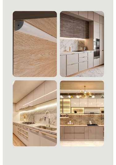 Bombe Difüzörlü, Köşe Bar Led 12v 2700k 50cm