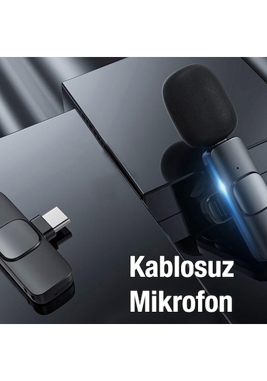 Ally K8 Lightning iPhone Tak Konuş Wireless Kablosuz Mini Yaka Mi