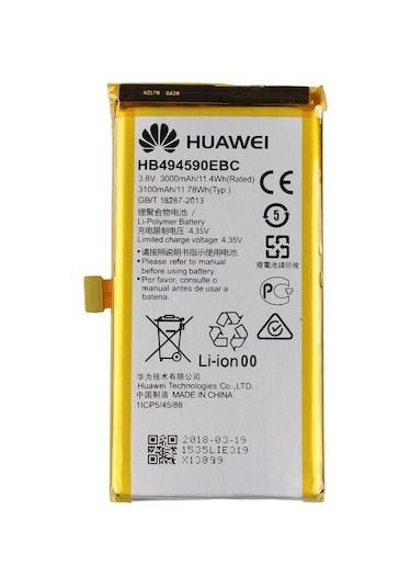 Huawei Honor 7 Hb494590Ebc Batarya Pil 3000 Mah