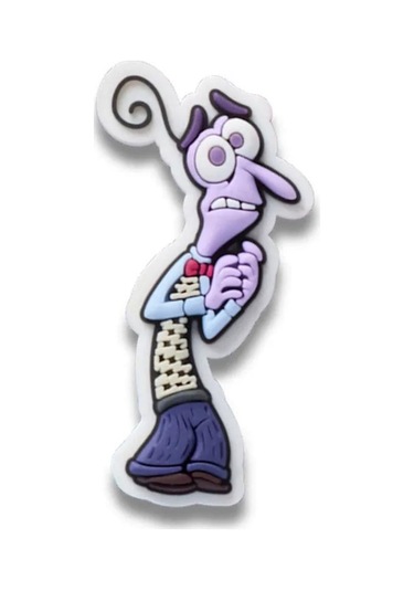Jibbitz Pixar Fear Terlik Süsü-15299 Çok Renkli