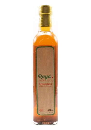 Organik Uzum Sırkesi 500 Ml