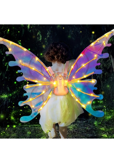 Suntek Melek Kanadı Kelebek Kızlar Için Sıcak-ışık