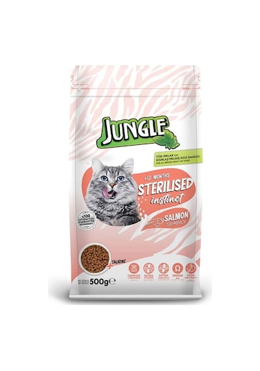 Sterilesed Somonlu Kısır Kedi Maması 500 Gr