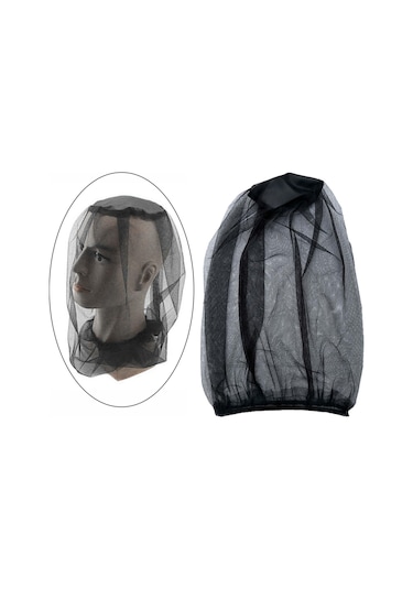 Homyl Yürüyüş Tırmanma Açık Için Kafa Net Mesh Siyah Siyah