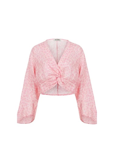 N24kn6077 Nocturne Bluz Varyant Pembe