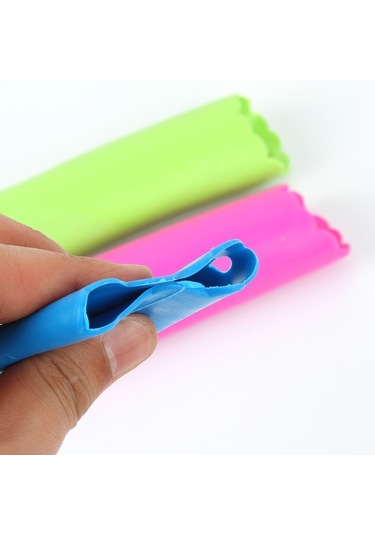 Sones 5 Adet Yumuşak Reçine Tüp Şeklinde Yeniden Kullanılabilir Sihirli Elde Tutulan Sarımsak Soyucu Mutfak Aletleri