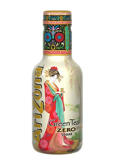 Arizona Şekersiz Yeşil Çay Aromalı İçecek 450 Ml
