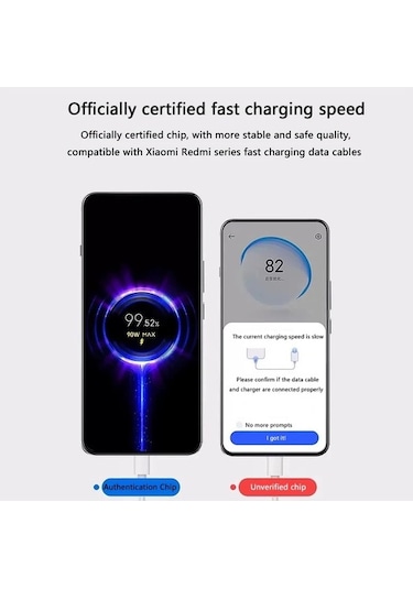 Artfulabode 90w Usb Hızlı Şarj Xiaomi 15 14 13 12 11 10 Ultra Redmi Not 12t 13 Pro Eu 1.5m Kablo