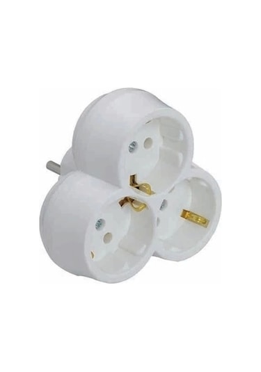 Far Papatya 3'lü Priz Golyat Diğer