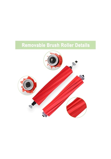 Sointeresting Roborock Q7 Q7+ Q7 Max Q7 Max+ Elektrikli Süpürge Yedek Parçaları Ana Fırça Hepa Filtre Yan Fırça Paspas Bezi