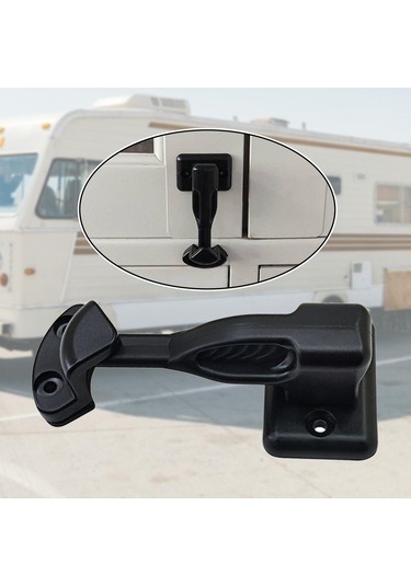 Suntek Rv Kabin Mandalı Kilitli Dolap Kapı Yakalama Siyah