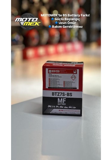 Yamaha Xenter 150 Bs Battery Btz7s-bs Motosiklet Aküsü
