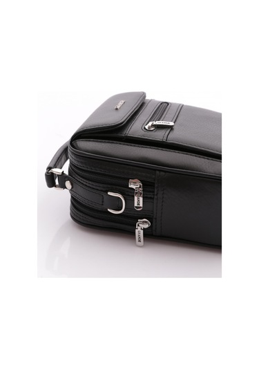 Grande 4587 Deri El Çantası Siyah