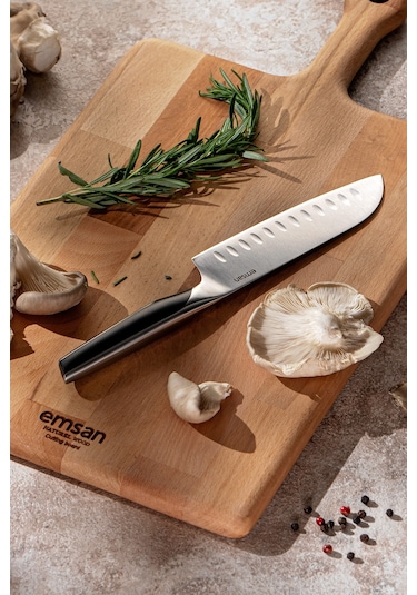 Emsan Pro Knife Santoku 2.0 Mm Siyah