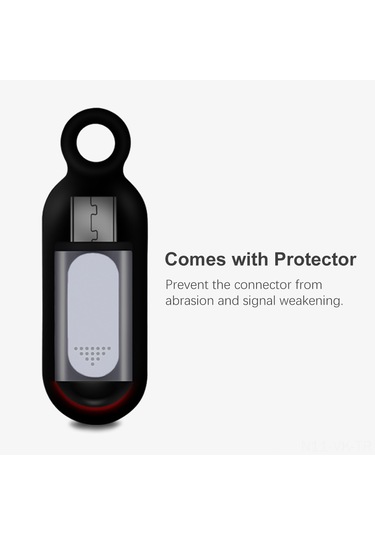 Vkemall Android Telefon İçin Ev Aletleri Kumandas& 305 - Kablosuz Ir Kumanda, 10m Mesafe, Tv Klima Fan Uyumlu, Plug & Play, Siyah