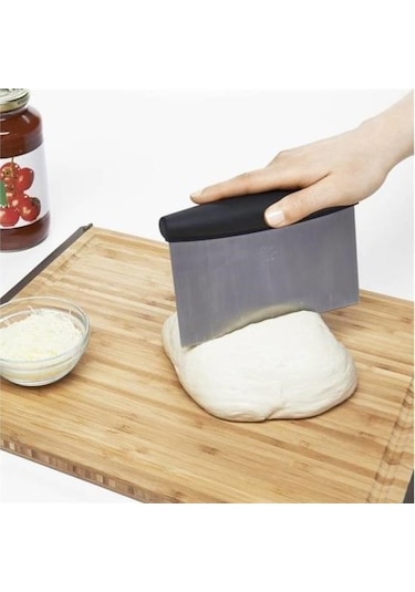 Ams Net Çelik Hamur Kesici Kazıyıcı Pasta Kek Dekorasyon Spatula Aleti Karışık