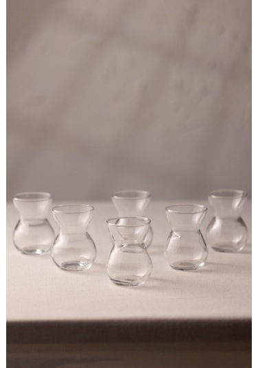 Rakle Astoria 6'lı Çay Bardağı Seti 140 Cc Renkli