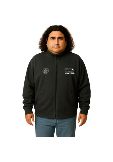 Erkek Büyük Beden 122-158 Kilo Arası İçin Uygun Pamuklu Geniş Kalıp Dik Yaka Fermuarlı Sweat Mont Antrasit Erkek Büyük Beden 122-158 Kilo Arası İçin Uygun Pamuklu Geniş Kalıp Dik Yaka Fermuarlı Sweat Mont Antrasit