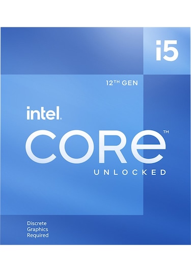 Intel Core i5-12600KF 3.7 GHz LGA1700 20 MB Cache 125 W Box İşlemci