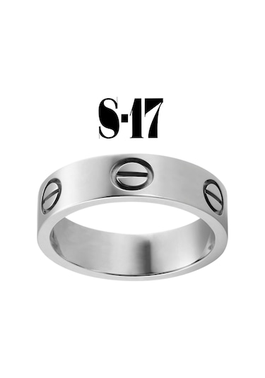 X-Lady Accessories Düz Yüzük Silver Renk 17  Numara Çok Renkli