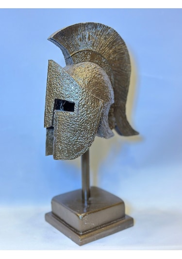 Küçük Boy Miğfer Biblo Bronz