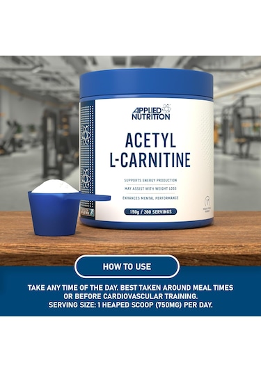 Applied Nutrition L-carnitine Carnitine Brain High Strength Energy Boost &  Weight Management 200 Servis Aromasız Fiyatları ve Özellikleri