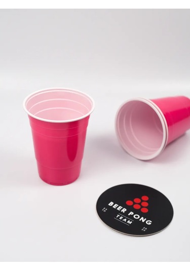 Bpt Parti İçin Pembe Plastik Bardaklar 398485120 100 adet