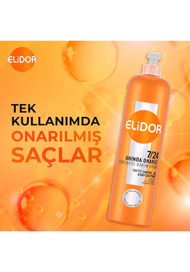 7/24 Kurtarıcı Saç Bakım Kremi Anında Onarıcı 240 Ml X2