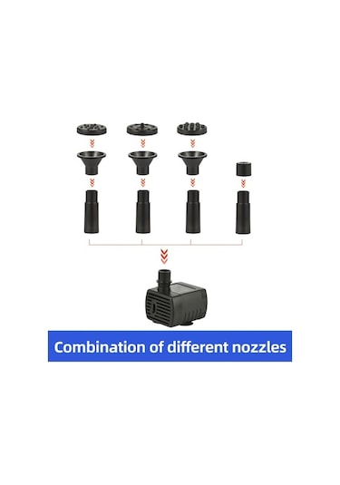 Pazly 1.5w 160l/h Güneş Enerjili Su Fıskiye Pompası - Solar Bahçe Pompası