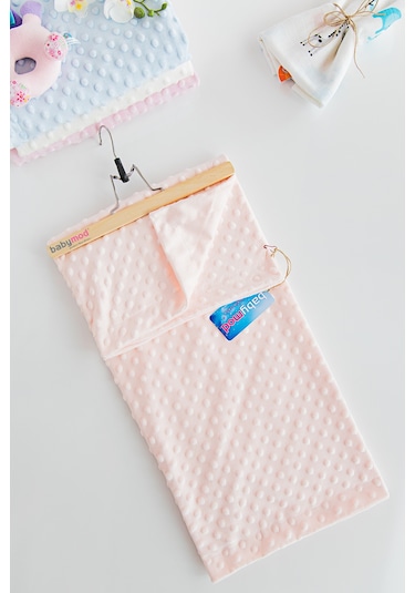 Nohut Desenli Bebek Battaniyesi Çok Renkli