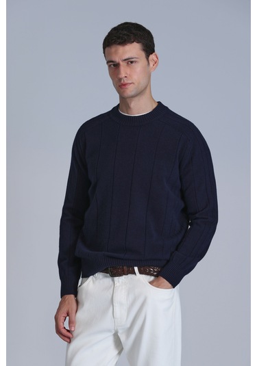 Lufian Lıght Erkek Kazak Lacivert Lacivert 112090139100200 Lacivert