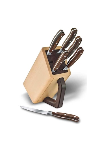 Victorinox 7.7240.6 Grand Maitre 7 Parça Ahşap Blok Set, Akağaç Diğer