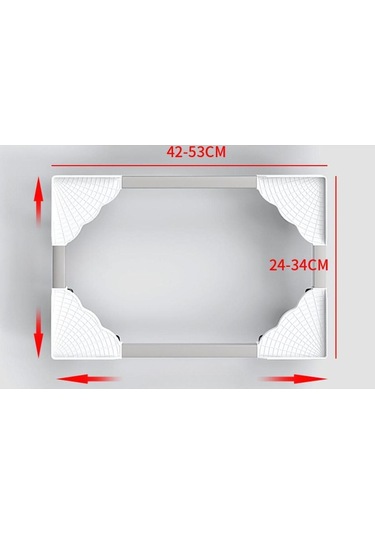 Homyl Ayarlanabilir Bilgisayar Kulesi Standı Ev Ofis Pc Beyaz