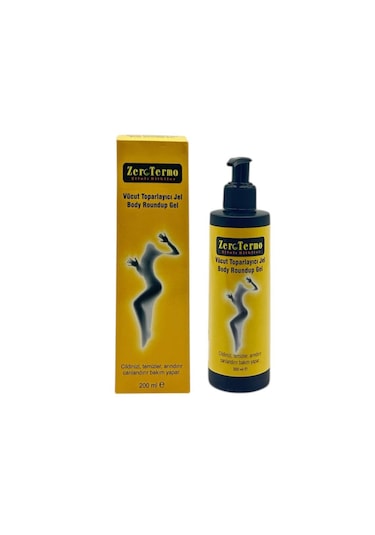 Zero Termo Vücut Sıkılaştırıcı Selülit Görünümü Azaltmaya Yardımcı Bitkisel Bakım Jeli 200 ML