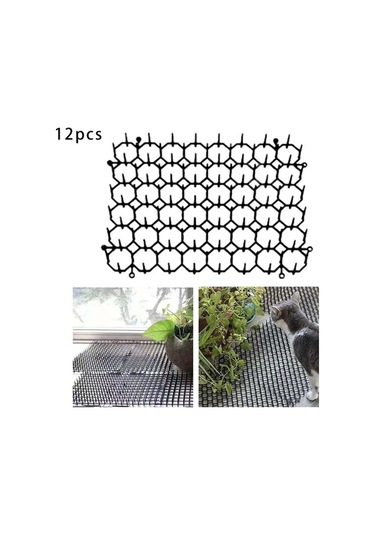 Besthome1 Suntek 12 Adet Kedi Scat Kovucu, Sivri-uçlu-mat, 5.9x7.8cm Kedi Oyuncak Seti