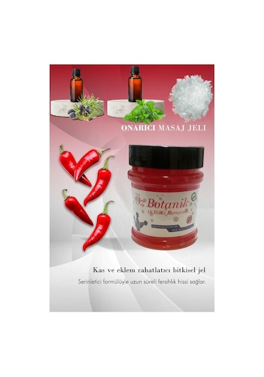 Öz Botanik 18 Bitki Karışımlı Masaj Jeli 200 Ml