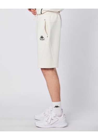Kappa Erkek Ecru Fabıo Short Sweatshorts 34213gw-z8a Ekru