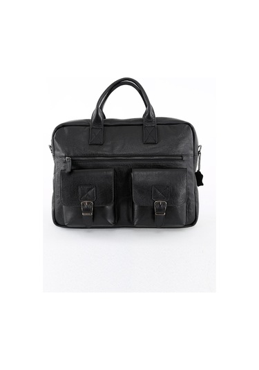 DERİNSS DUB3011 Siyah Unisex Laptop ve Evrak Çantası Siyah