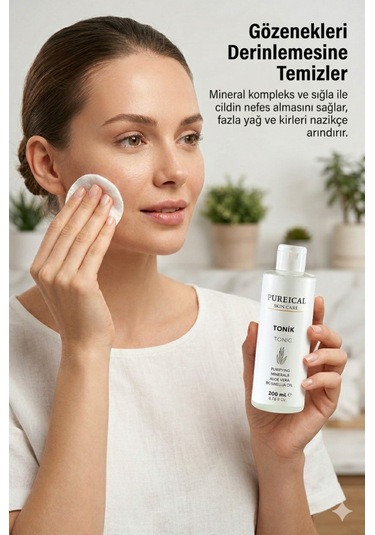 Pureical Aloe Vera & Sığla Yağı İçerikli Tonik 200 ML